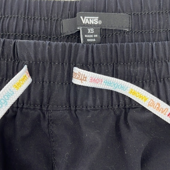 VANS Pride Rainbow Stripe Shorts Black Drawstring  XSmall - Picture 5 of 7